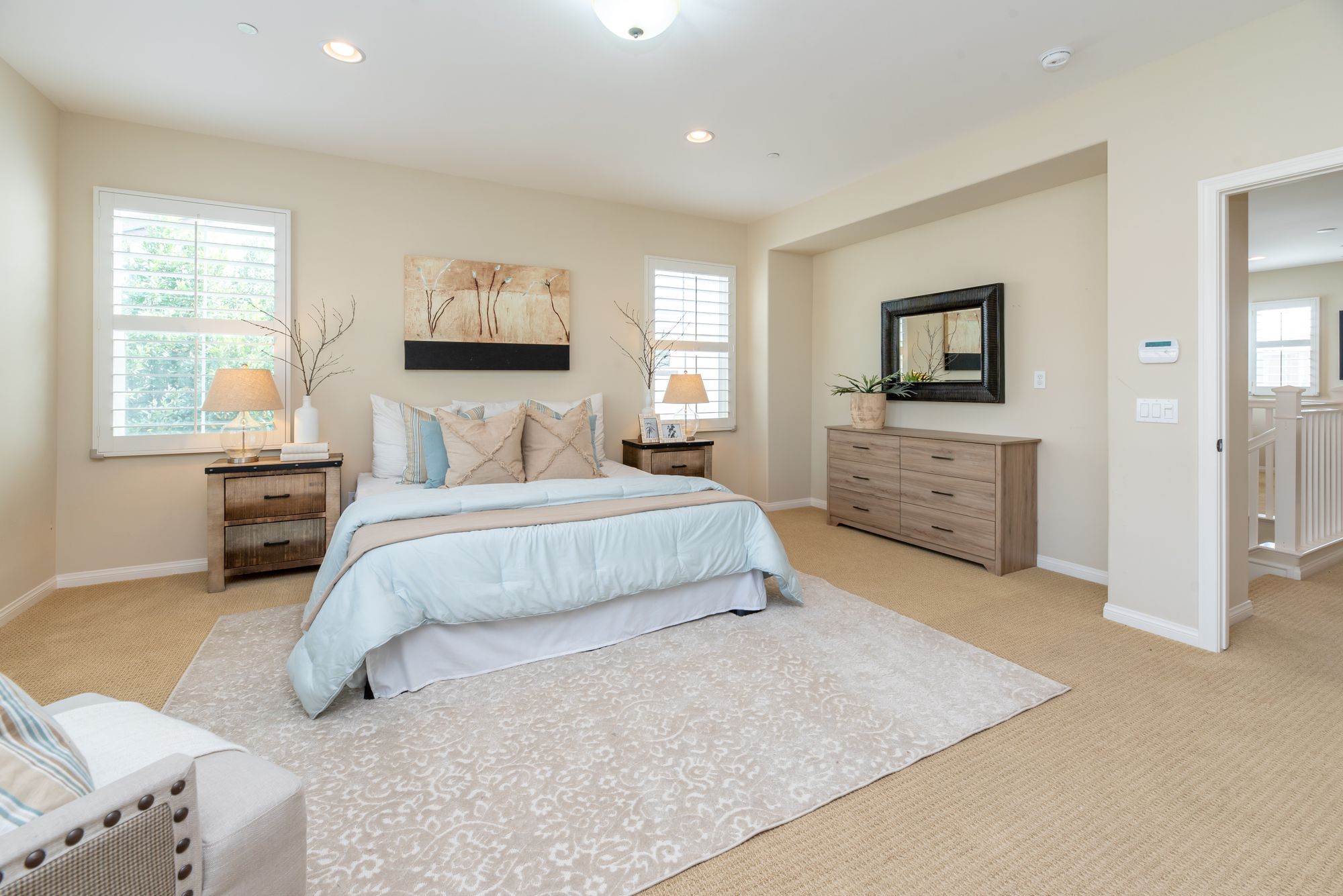 What is the best master room size?